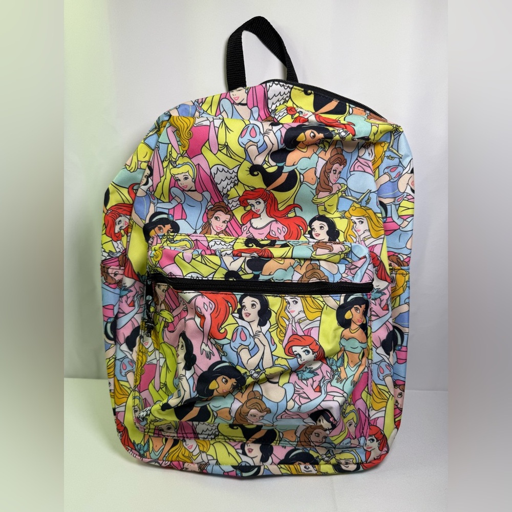 Nwot-Disney Princess Allover Print 16” Backpack